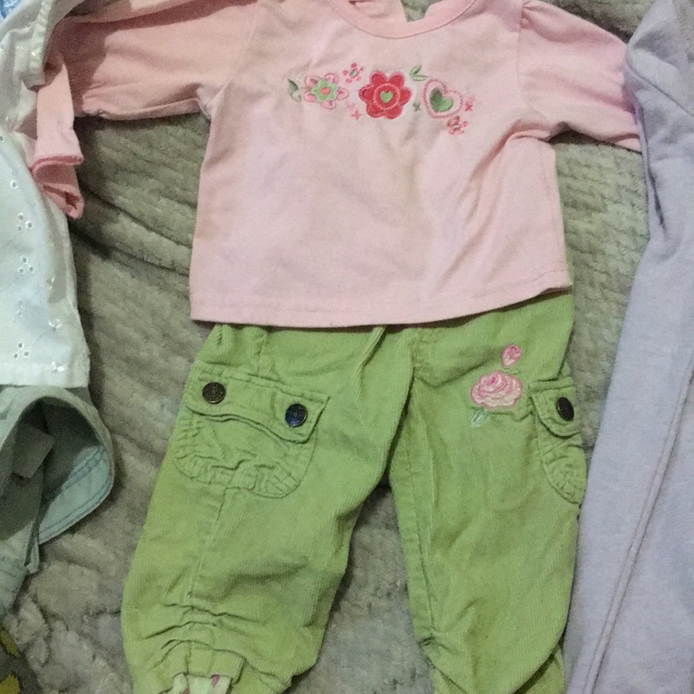 4 piece Baby Girl Outfit